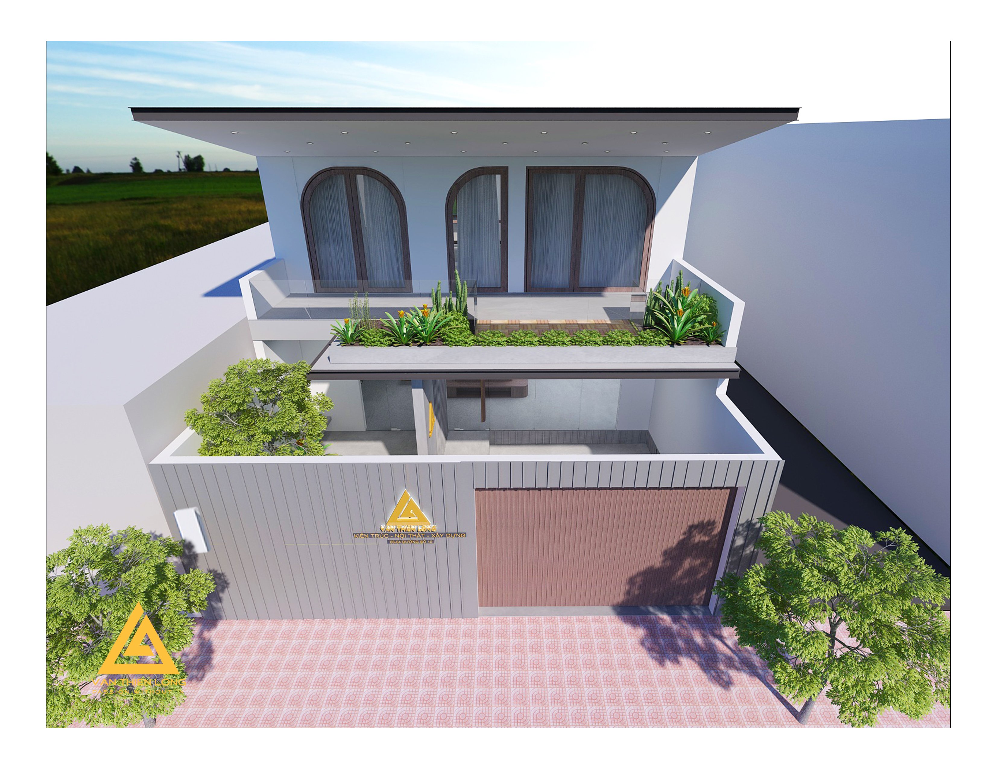 Biệt thự phong cách tối giản