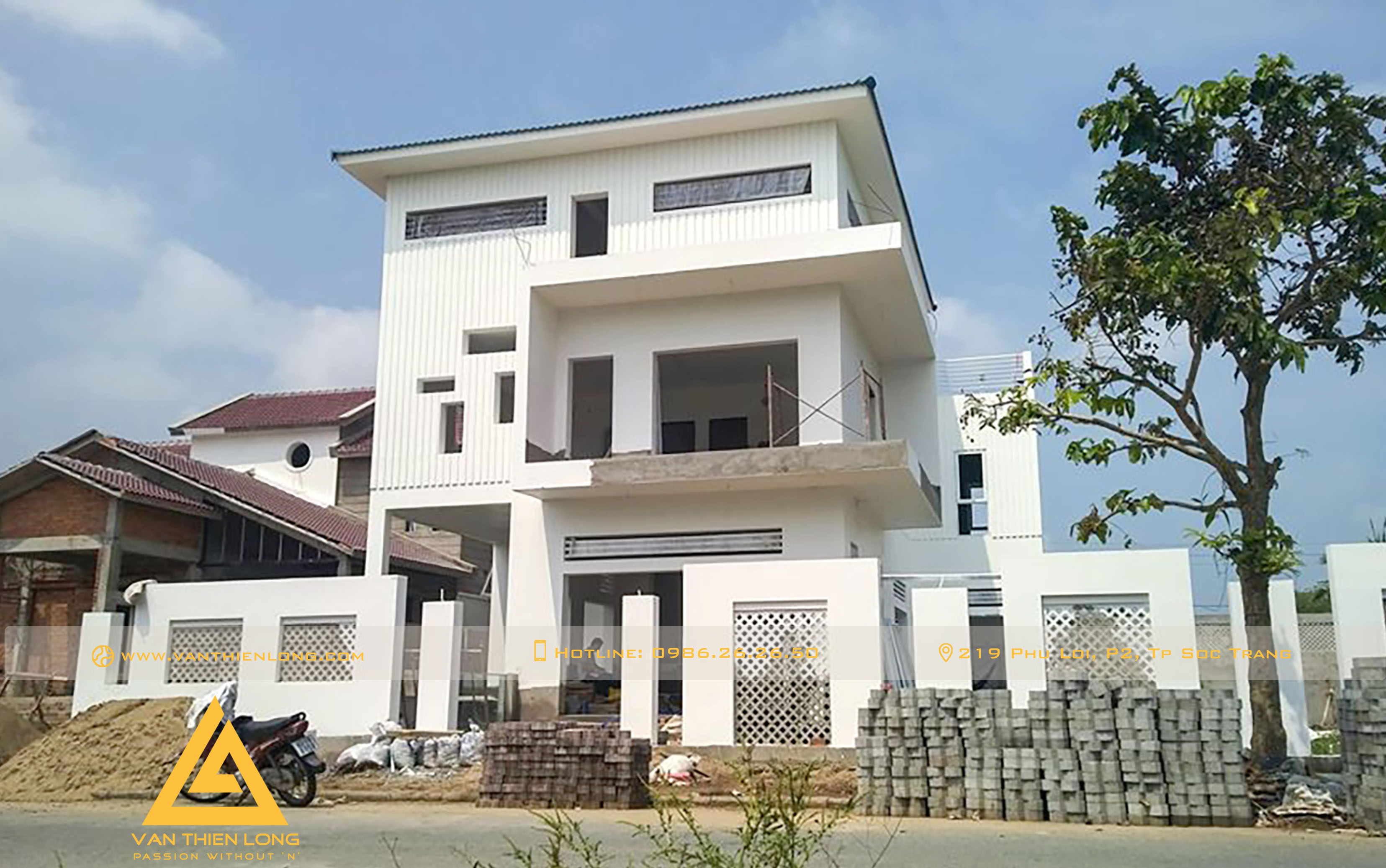 Biệt thự hiện đại khu Nam Long - Cần Thơ