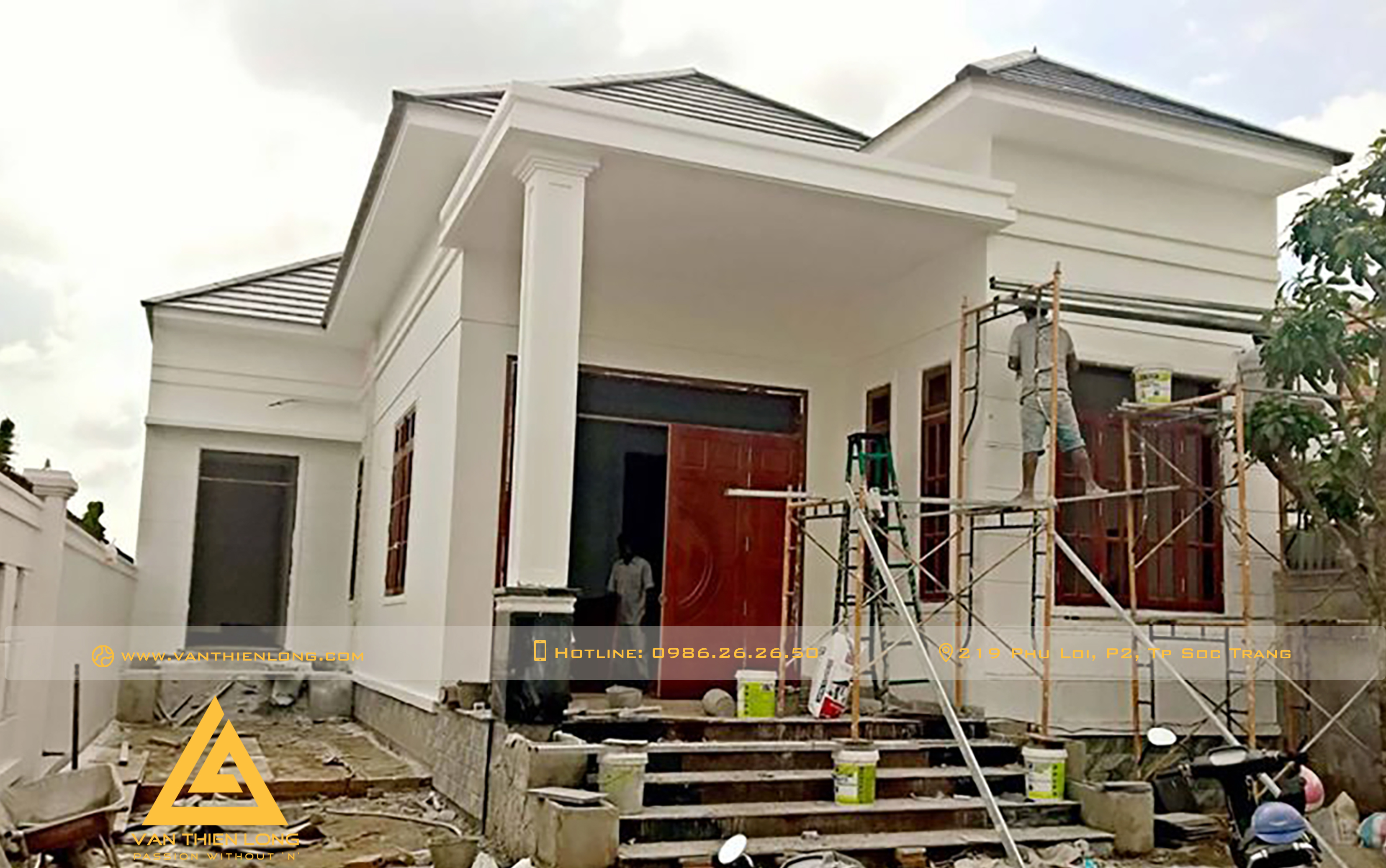 Biệt thự sân vườn bán cổ điển